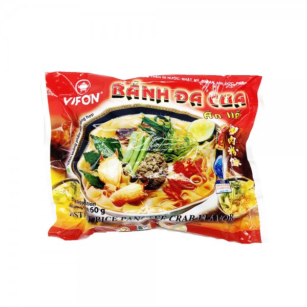 Instant Reisnudelsuppe Krabbengeschmack (Banh Da Cua) Vifon 60g