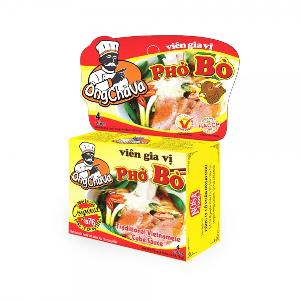 Brühwürfel „Pho Bo“ Nosa Food 75g