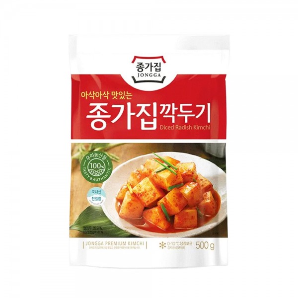 Kaktuki Kimchi Rettich Jongga 500g