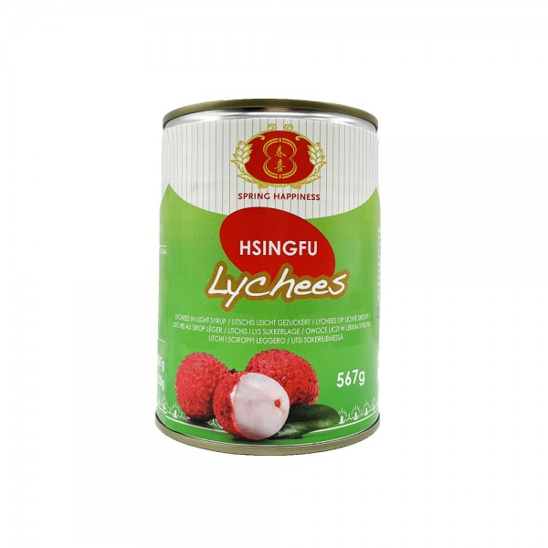 Lychee in Sirup Hsingfu Spring Hapiness 567g