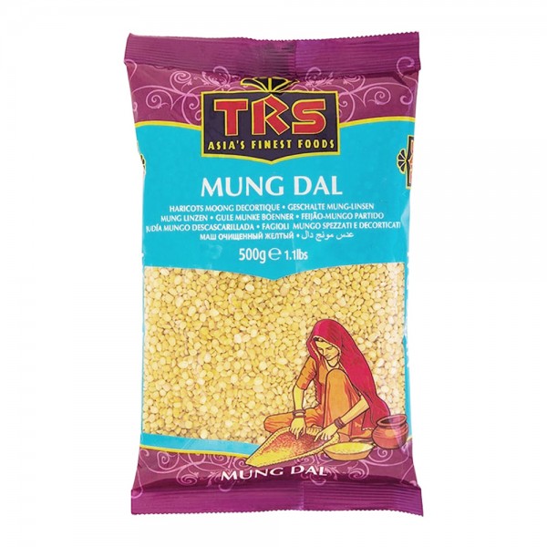Mungobohnen geschält (Mung Dal) TRS 500g