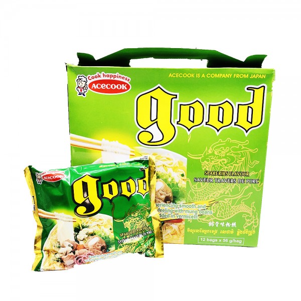 Good Instant Glasnudelsuppe Rippchen Acecook 56g