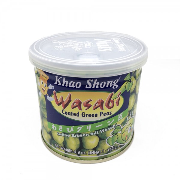 Grüne Erbsen mit Wasabi Khao Shong