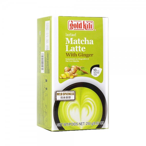 Instant Matcha Ingwer Latte Gold Kili 250g (10x25g)