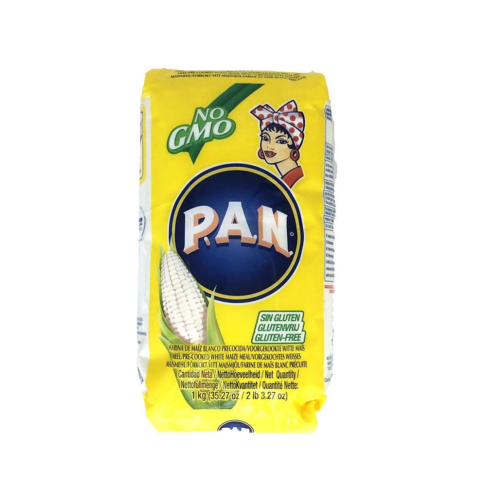 PAN Mehlprodukte Maismehl Weißes | vorgekocht 1kg Zutaten Asia4Friends | |