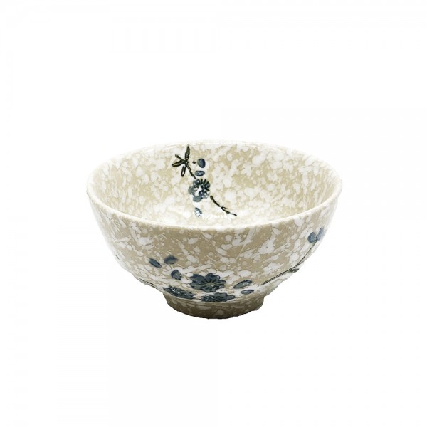 Keramik Reisschüssel Schneeflocke (Ø11,5cm)