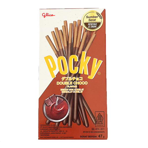 Pocky Sticks Double Choco 47g