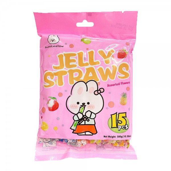 Jelly Straws Sweet Mellow 300g