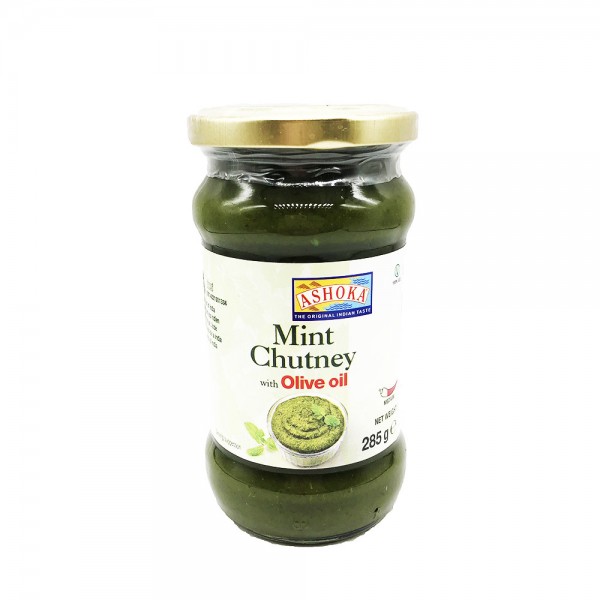 Minz Chutney mit Olivennöl Ashoka 285g