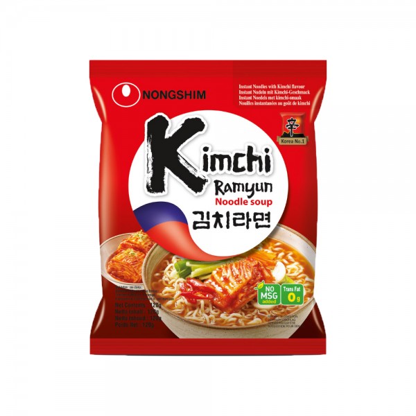 Kimchi Ramyun Nudelsuppe Nongshim 120g