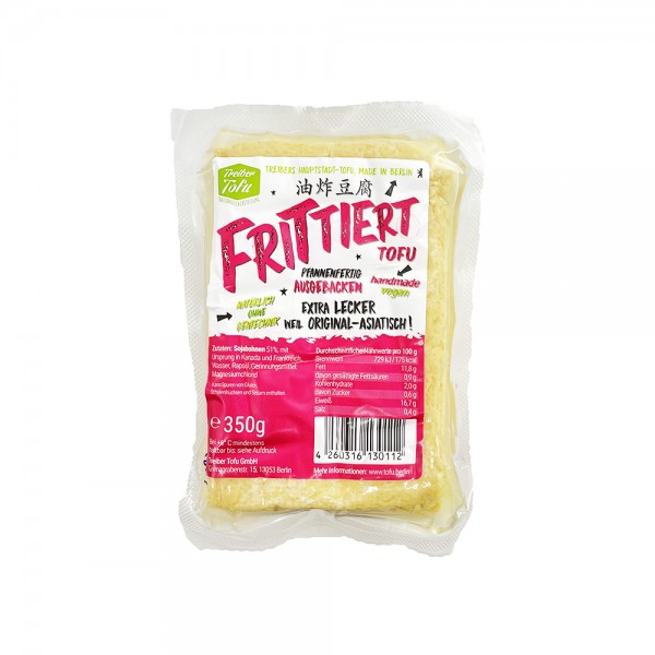 Frittierter Tofu Treiber Tofu 350g