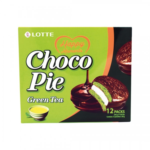 Choco Pie Grüntee Lotte 336g