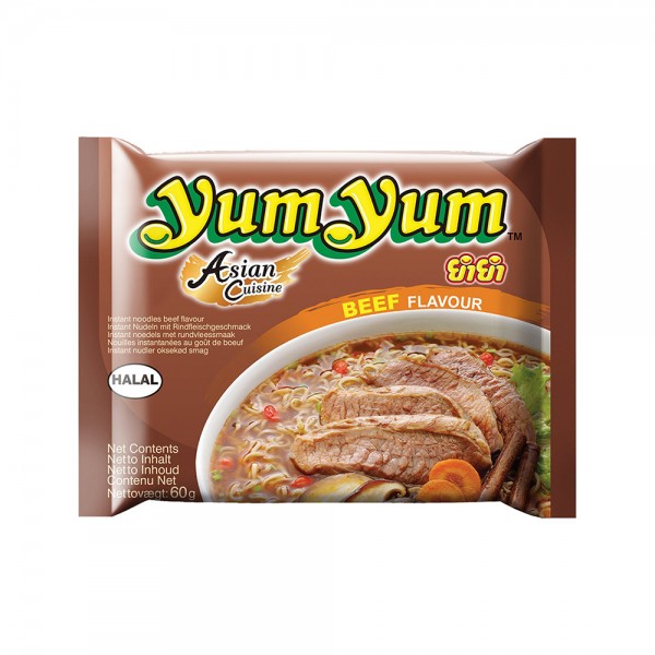 Instant Nudelsuppe Rind Yum Yum 60g