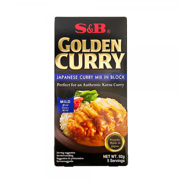 Golden Curry Sauce Mix mild S&B 92g