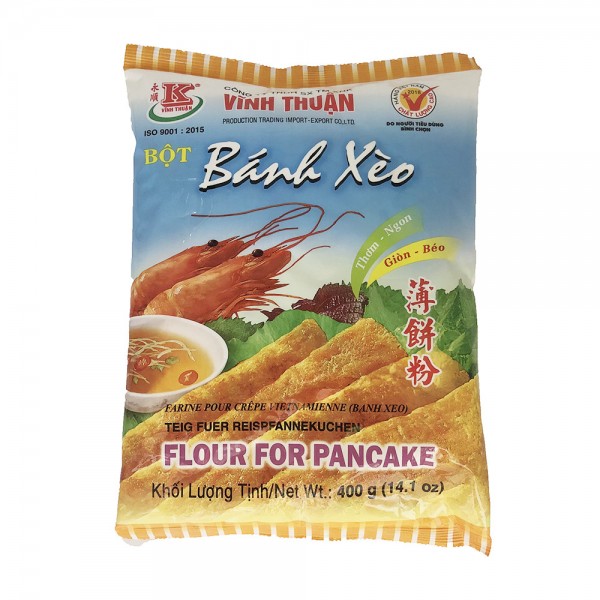 Mehlmischung für Reismehlpfannkuchen (Banh Xeo) Vinh Thuan 400g