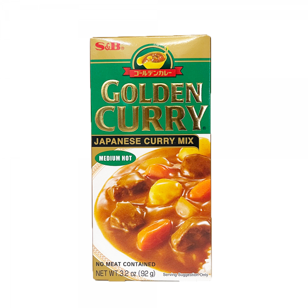 Golden Curry Sauce Mix medium hot S&B 92g