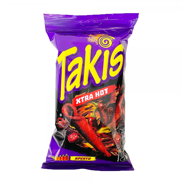 Takis Corn Chips Xtra Hot 90g